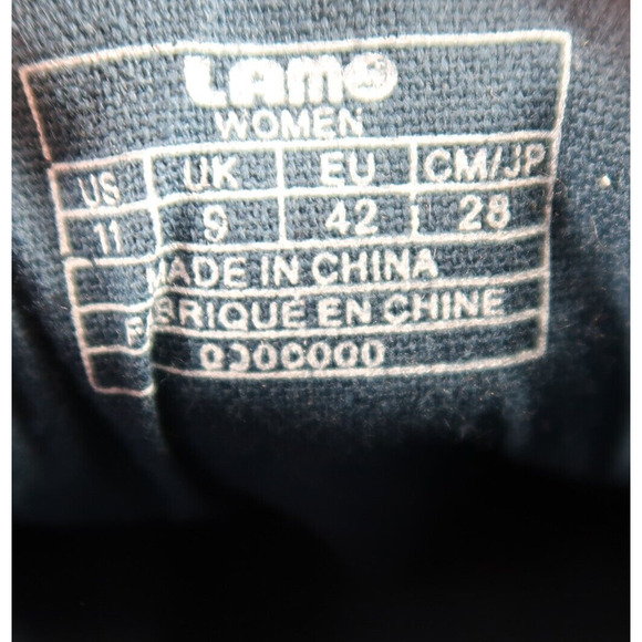 Lamo Shoes Womens 11 Casual Sneaker Chukka Lifestyle Canvas Grey Moc Toe 2 Eye - Picture 12 of 13